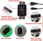 LED Reflective Vest Rechargeable Running Light for Runners High Visibility Safety Vest for Running,Cycling or Walking