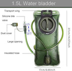 Lightweight Hydration Vest With 1.5L Water Bladder - Breathable Backpack for Running, Cycling, Hiking, Marathon - Men Women (0001 Purple)