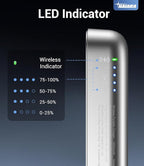 for Magsafe Battery Pack, 10000mAh Magnetic Portable Charger with USB-C 20W Fast Charging, Slim & Lightweight Wireless Power Bank for iPhone Air/17/16/15/14/13 Series, for Travel Cruise Essentials