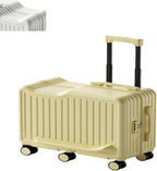 Ride on Luggage, Ride-on Suitcase for Kids & Teens with 6-Spinner Wheels, Wheels Trolley Case Toddler Suitcase Used for Storing Travel Essentials(Yellow)