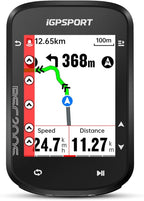 iGPSPORT BSC200S GPS Bike Computer, Wireless Route Navigation 2.4'' Screen Bluetooth ANT+ Cycle Computer IPX7 Waterproof