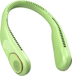 SWEETFULL Portable Neck Fan 360° Cooling Bladeless Personal Fan | No Hair Twisting - 4000mAh USB Rechargeable Wearable Fan for Travel, Birthday Gifts for Men, Women, Mom, and Dad