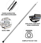 SAN Got Nomad 6.6' Telescoping Tent Poles Set of 2 - Rooftop Tents, Canopy & Awning Poles