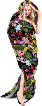 AILONEN Outer Space Astronaut Camping Sleeping Bags,Lightweight & Waterproof,3 Season Warm & Cool Weather,Cartoon Sleeping Bags for Kids,Boys Girls Travelling,Outdoors