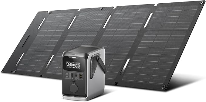 EF ECOFLOW TRAIL 300 DC Solar Panel with 45W Solar Generator, 288Wh LiFePO4 Power Bank, Power Station, for Camping, Travel, and Emergency Power