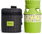 Pocket Pour-Over Coffee Maker, Portable Coffee Dripper & Cup Set with Cone Paper Filters, Travel-Friendly, Easy to Clean