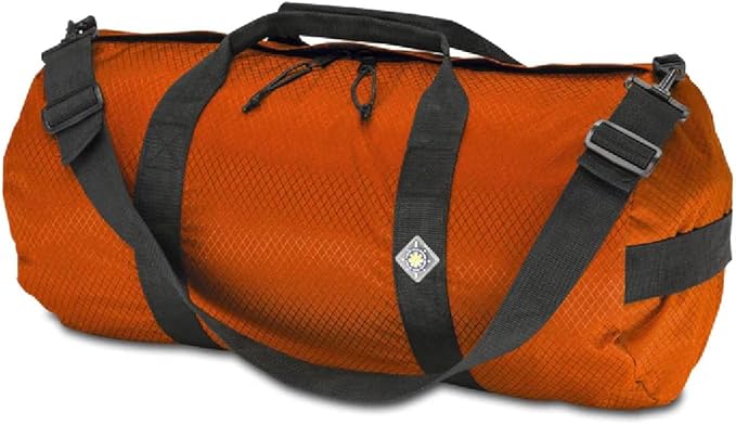 North Star Sports Foldable Duffle Bag for Travel, Gym & Outdoor Camping | Tough and Packable Sport Equipment Bag & Gear Organizer | Heavy Duty Large Duffel Bags for Traveling