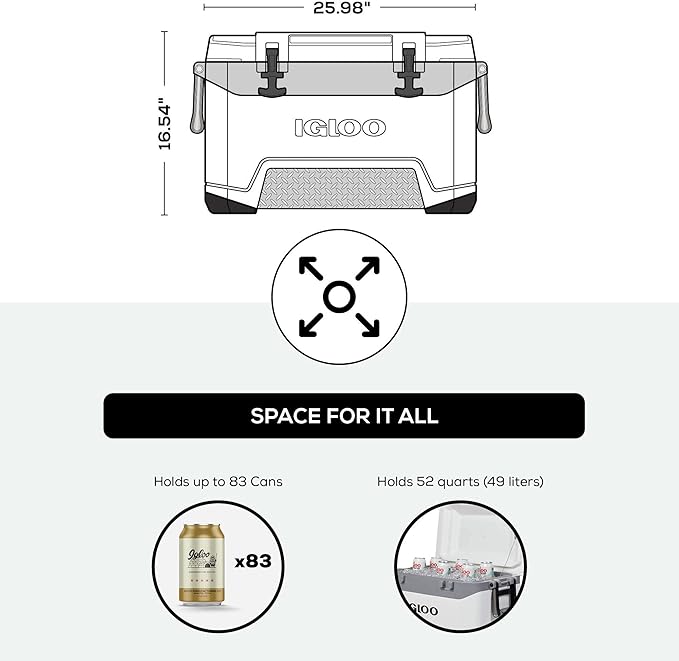 Igloo BMX Hard Coolers (25-72QT)