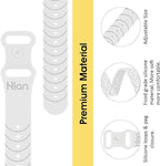 Hion Motion Sickness Bracelets Sea Sickness Wristbands for Motion Sickness/Morning Sickness/Pregnancy Nausea Anti Nausea Bands Acupressure Wristband Motion Sickness Bands(3Pairs-Black+Bule+White)
