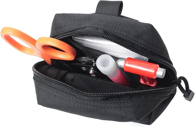 2 Pack Molle Pouches - Tactical Compact Water-Resistant EDC Pouch