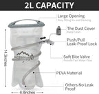 Hydration Pack Backpack, Lightweight Water Backpack with 2L Leakproof Hydration Bladder Daypack for Men Women,Running Hydration Vest for Outdoor Trail