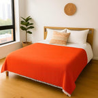 Open Road Goods Solid Color Mexican Yoga Blanket – Large Handwoven Throw for Yoga, Beach, Camping or Home – Soft and Durable Cotton Blend