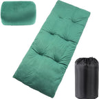 Camping Cot Mattress - Thick Camping Sleeping Pad with Elastic Straps,Portable Cot Mattress Pad for Sleeping Outdoor (75" x 28")