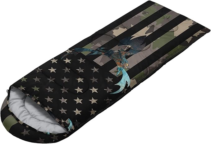 CVHOUSE Camping Sleeping Bags,3 Season Warm & Cool Weather,Lightweight,Waterproof Sleeping Bags for Adults & Kids,Traveling,and Outdoors,Camping Gear Equipment