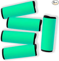 Luggage Handle Wraps for Suitcases-Travel Suitcase Tags Identifiers Luggage Tags for Suitcases TSA Approved Travel Gifts for Traveler Women (Turquoise)
