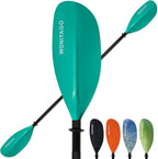 Kayak Paddles with Alloy Shaft and PP Blade, Floating Kayaking Oars, Adjustable 230-250 cm/90-98 Inches, 210-230 cm/82-90 Inches