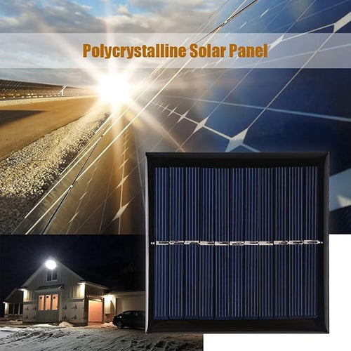1W 5.5V USB Solar Panel DIY Solar System for Cell Phone Charger 95X95mm Great Performance Solar Panel Phone Charger.