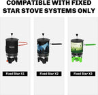Firemaple Star French Press Coffee Filter, Suitable for X1, X2, X3 camping stove