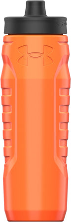 Under Armour Squeeze Water Bottles, 32 oz Water Bottles, Sideline Sports Water Bottle with Quick-Shot Lid, Quick & Easy Hydration, Gym Water Bottles, Squeeze Bottle, 1 32oz Bottle