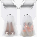 Vivinin 18 Pack Shoe Bags - 11.8in x 15.7in, Storage Bags for Packing, Travel Essentials for Men and Women