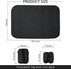 LOOGU Camo Blanket Waterproof Insulation Poncho Liner for Outdoor Camping, Hiking, Hunting, Survival, Backpacking, Picnicking