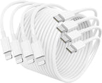 4Pack USB C to Lightning Cable 3FT, Fast Charging Cord for iPhone 14, Replacement for Apple Original Charger Cable for iPhone 14 13 12 11 Pro 11 XS MAX XR 8 7 6s Plus