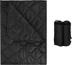 LOOGU Camo Blanket Waterproof Insulation Poncho Liner for Outdoor Camping, Hiking, Hunting, Survival, Backpacking, Picnicking