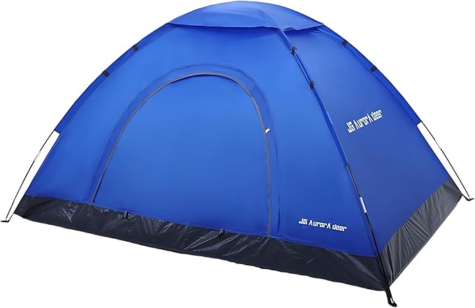 1/2/3/4 Person Tents Waterproof&Windproof Family Tents Camping-Tent,Lightweight Portable Pop Up Tent for Camping,Hiking,Mountaineering or Beach Easy to Set Up Adventures Carry Bag