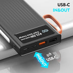 Portable Charger 10000mAh Power Bank Built-in Cable,PD 22.5W Fast Charging Powerbank, LED Display External Battery Pack with LED Lighting, Travel Phone Charger for iPhone 16/15/14/13/12,Samsung,Google