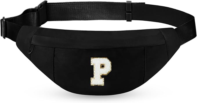 MAXTOP Large Crossbody Fanny Pack with 4-Zipper Pockets,Gifts for Enjoy Sports Festival Workout Traveling Running Casual Hands-Free Wallets Waist Pack Phone Bag Carrying All Phones