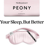 Pure Silk Sleep Mask [100% 6A Mulberry Silk, 22 Momme] Light Blocking Travel Essentials. Eye Masks for Sleeping. Black Oeko-Tex Blindfold. Eye Covers for Men & Women