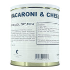 Military Surplus Freeze-Dried Uncooked Macaroni and Cheese – 24 Servings per Can – 58 oz – Easy Prep Survival Food with 25+ Year Shelf Life – Emergency Food Supply for Camping, Hunting, Backpacking, and Long-Term Storage