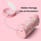 BOTTLE BOTTLE 32oz Insulated Water Bottle Stainless Steel Sport Water Bottle with Straw Dual-use Lid Design for Gym with Pill Box