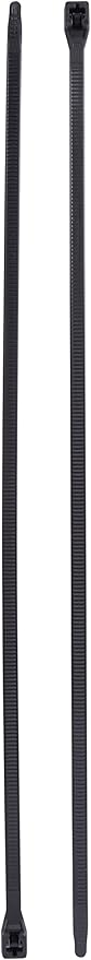 Gardner Bender 46-315UVBM DoubleLock Cable Tie, 14 Inch., 75 lbs. Tensile Strength, Wire / Cord Management Industrial and Household Use, Nylon Zip Tie, 1000 Pk., UV Resistant Black