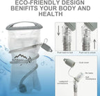 INOXTO Hydration Pack Backpack ，Water Backpack with 2L Leakproof Water Bladder, Running Hydration Vest for Man, Daypack for Cycling Motocross Climbing Trail Running