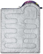 AILONEN Outer Space Astronaut Camping Sleeping Bags,Lightweight & Waterproof,3 Season Warm & Cool Weather,Cartoon Sleeping Bags for Kids,Boys Girls Travelling,Outdoors