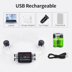 LED Reflective Vest Rechargeable Running Light for Runners High Visibility Safety Vest for Running,Cycling or Walking