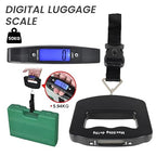 Luggage Weight Scale, 50kg Digital Luggage Scale Portable Suitcase Scale Handheld Electronic Scales Backlight Digital Display Travel Accessories,for Travel