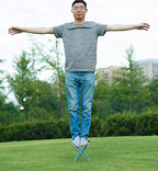 AOUTACC Ultralight Portable Folding Camping Stool for Outdoor Fishing Hiking Backpacking Travelling(XL:13"x14"x15";Large:11.8"x11"x11.4"; Medium:8.3"x9.5"x 11")