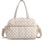 BAGSMART Gym Bag for Women, Duffle Bag for Travel with Wet Pocket, Lightweight Carry on Weekender Duffel, Water Resistant
