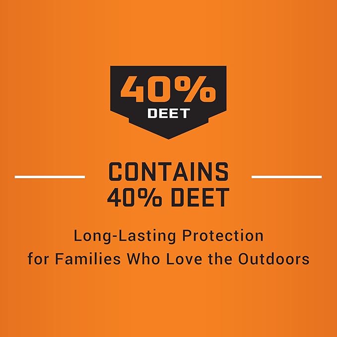 Repel Insect Repellent Sportsmen Max Formula 40% DEET, 6.5 Ounces, Long-Lasting Aerosol Insect Repellent Spray Repels Mosquitoes, Ticks, Gnats, Biting Flies, Chiggers and Fleas, 3 Pack