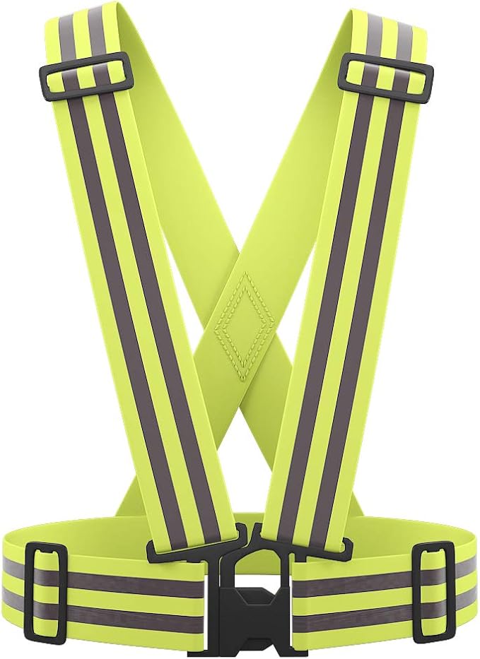 AYKRM 9 color High Visibility Reflective Vest Running Gear High Vis Adjustable Safety Vest