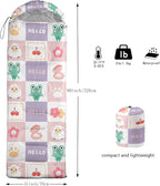 QOOMO Camping Sleeping Bags,3 Season Warm & Cool Weather,Lightweight,Waterproof Sleeping Bags for Adults & Kids,Traveling,and Outdoors,Camping Gear Equipment