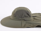 Home Prefer UPF 50+ Sun Hats for Men Women Wide Brim Fishing Hat with Neck Flap UV Protection Sunblock Safari Bucket Hat