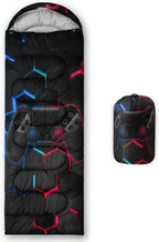 Axolotl Unicorn Sleeping Bag for Kids Boys Girls–Lightweight Warm Cold Weather Sleeping Bags,Waterproof Portable Sleeping Bag with Compression Sack for Camping Backpacking Outdoor Indoor