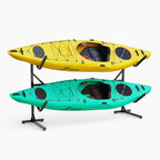 Kayak Rack for Outdoor Storage, Kayak Storage Rack, Adjustable Freestanding Kayak Rack Stand Holder for Paddleboard Surfboard for Indoor, Outdoor