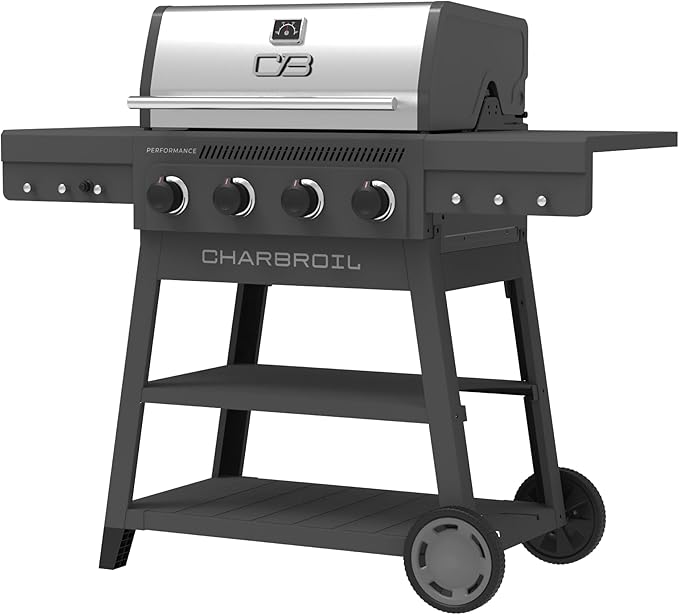 Charbroil Performance Series 4-Burner Gas Grill Cart, Gray - 463253825