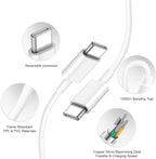 iPhone Charger Fast Charging 10FT iPhone 17 16 15 Charger 3+3Pack 20W USB C Wall Charger with 10FT USB C Cable for iPhone 17/17 Air/17 Pro/17 Pro Max/i Phone 16/15 Series, iPad Pro/AirPods