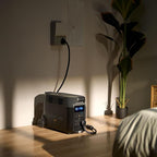 EF ECOFLOW Portable Power Station 3600Wh DELTA Pro, 2.7H to Full Charge, 5 AC Outlets, 3600W, 120V Lifepo4 Power Station with Expandable Capacity, Solar Generator for Home Use, Blackout, RV