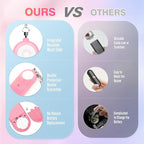 MtMinn Personal Safety Alarm for Women - 130dB Self Defense Keychains Siren Whistle, Replaceable Battery with SOS LED Strobe Light - Emergency Security Safe Protection Devices for Kids Elderly